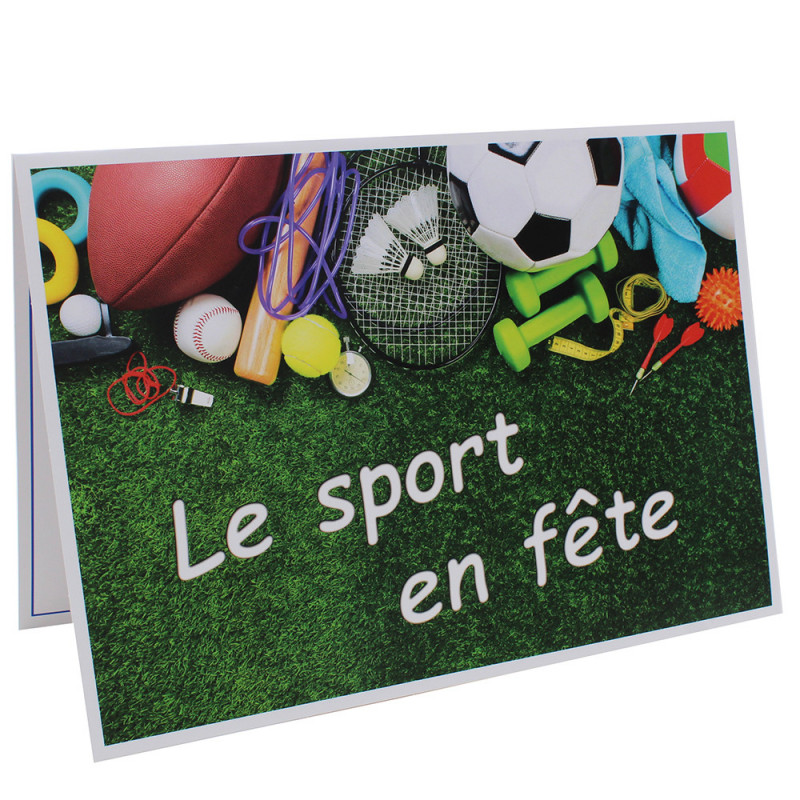 Cartonnage photo scolaire - Groupe 20x30 - Sport en Fête