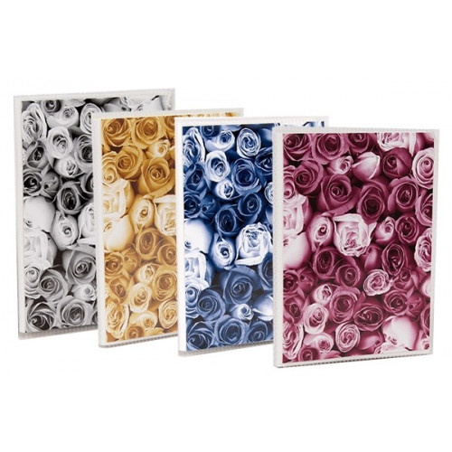 LOT DE 12 MINI ALBUM PHOTO ROSES POUR 36 PHOTOS 10X15