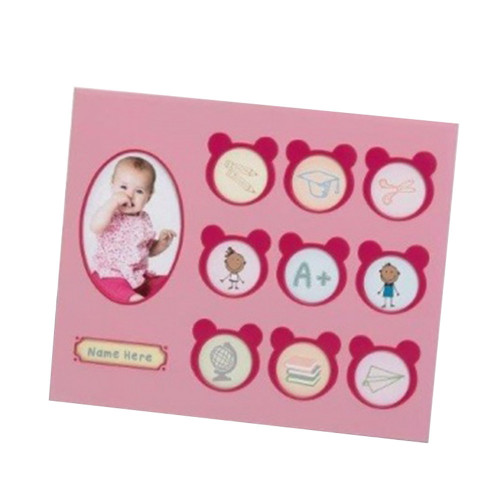 Cadre Multivues enfant KP Happy Child rose