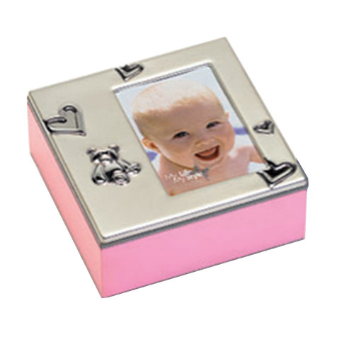 Box photo enfant Baby Box 12,5X12,5 - Fille