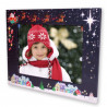 Cadre photo lumineux carton Noel 15x20