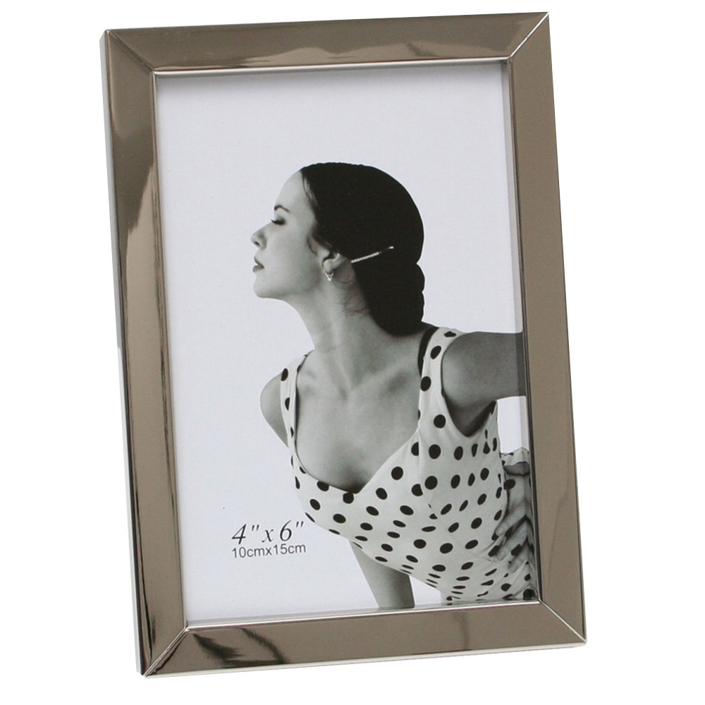 DAVOS métal-Portrait Cadre Argent 13x18 cm