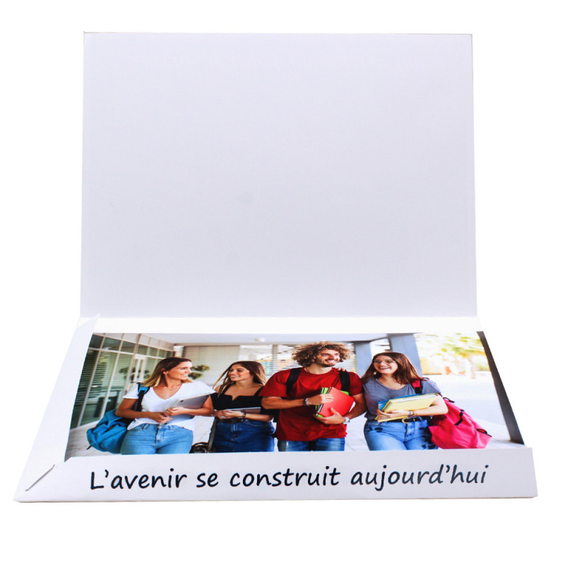 Cartonnage photo Combi A4 L'Avenir