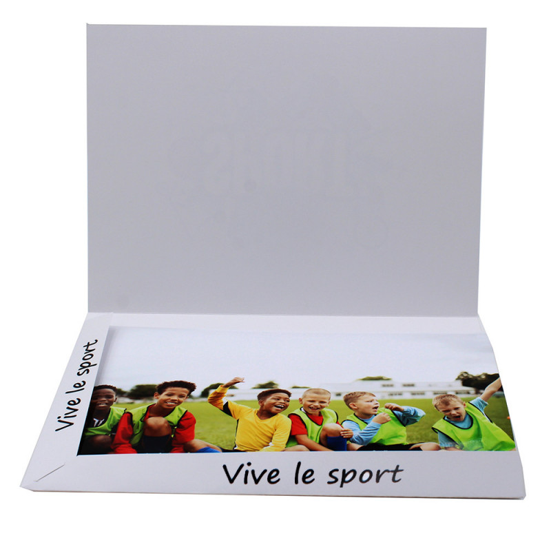 Cartonnage photo Combi A4 Vive le Sport - vide