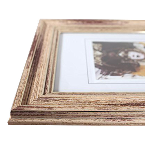 Cadre photo Lagon crème vieilli 20x30 cm
