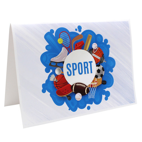 Cartonnage photo scolaire - Groupe 20x30 - Sport 2