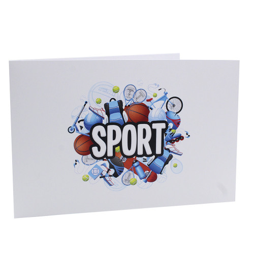 Cartonnage photo scolaire - Groupe 20x30 -18x25 - Sport