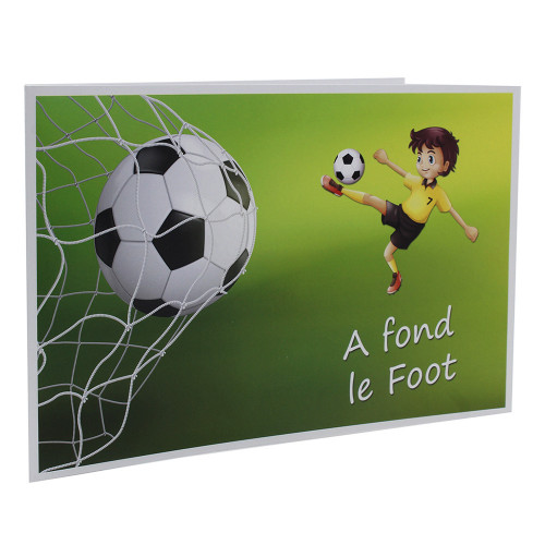 Cartonnage photo scolaire - Groupe 20x30 -18x25 - A fond le Foot