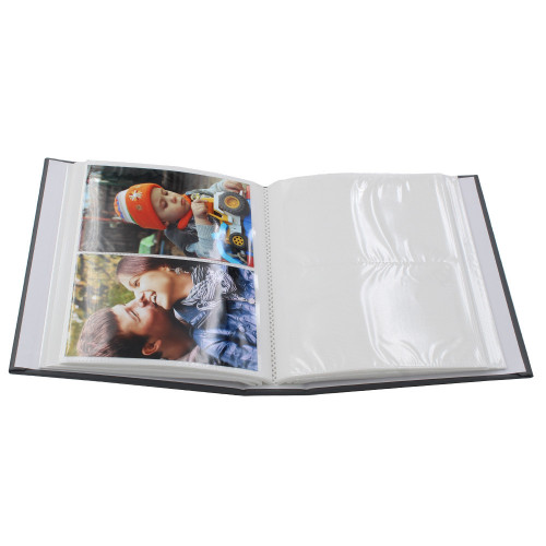 Lot de 2 albums photo Dual 200 pochettes 13x18 - ouvert