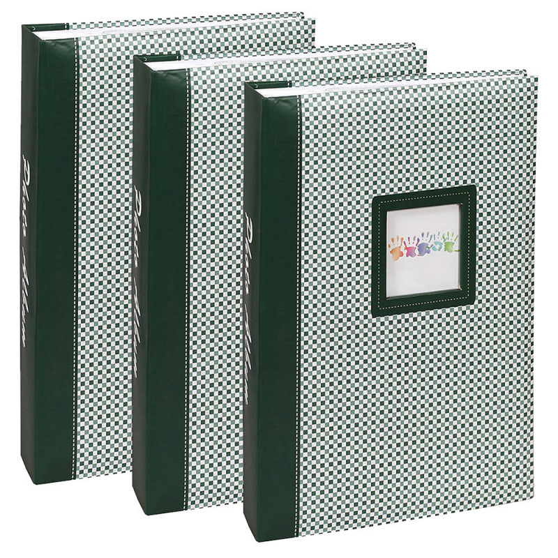 lot-3-albums-photos-elements-300-pochettes-10x15-vert