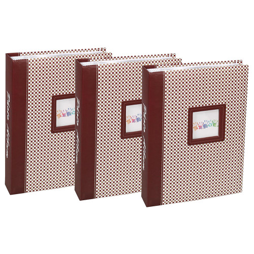 Lot de 3 albums photo KP Elements 200 pochettes 10X15