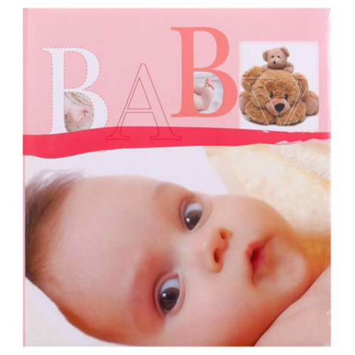 Album bébé Baby Vital traditionnel rose
