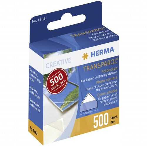 Lot de 500 coins Herma