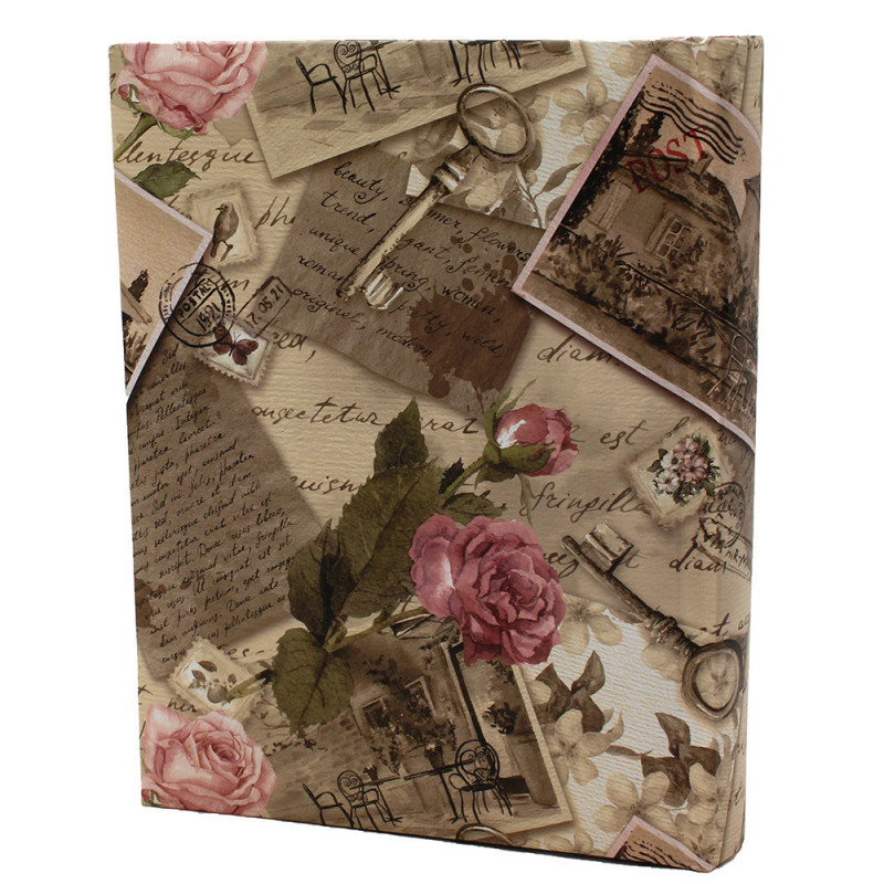 Lot 3 albums photo Vintage Roses 200 pochettes 10X15