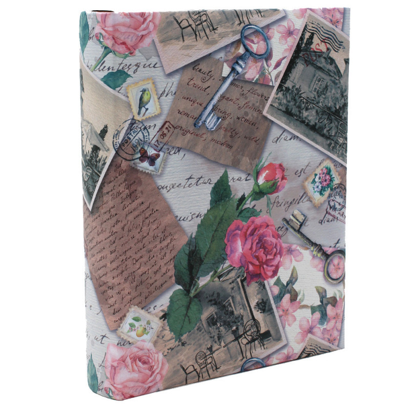 Lot 3 albums photo Vintage Roses 200 pochettes 10X15