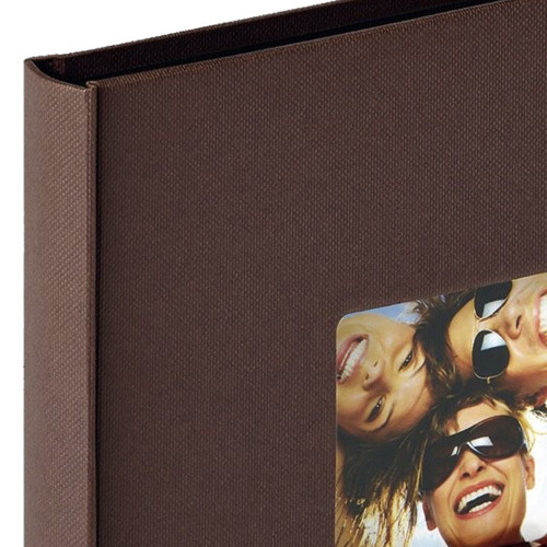 mini album photo traditionnel Fun marron PN 30 photos 10x15