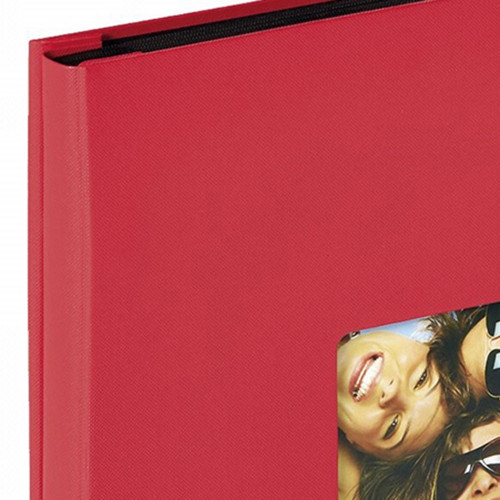 album photo Fun 400 pochettes 10x15 rouge detail couverture