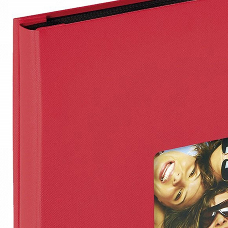 album photo Fun 400 pochettes 10x15 rouge detail couverture