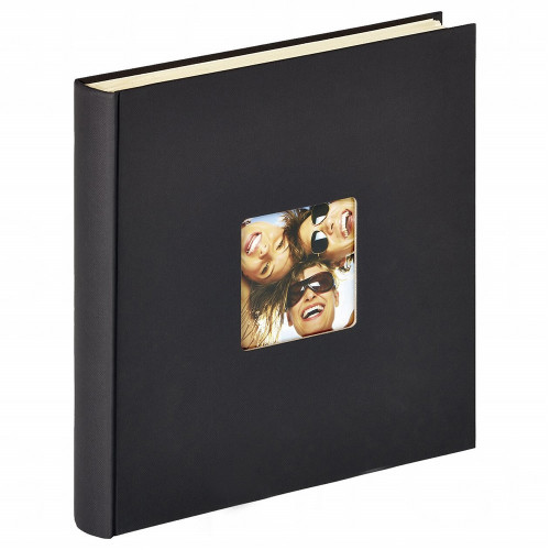 Album photo Fun noir autocollant 200 photos 10X15-11,5X15