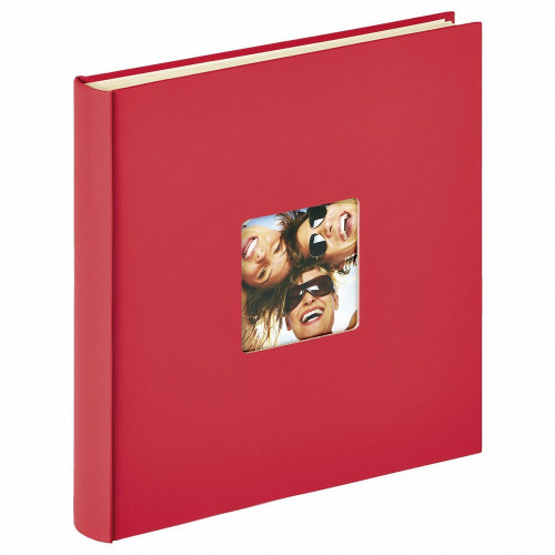 Album photo Fun rouge autocollant 200 photos 10X15-11,5X15
