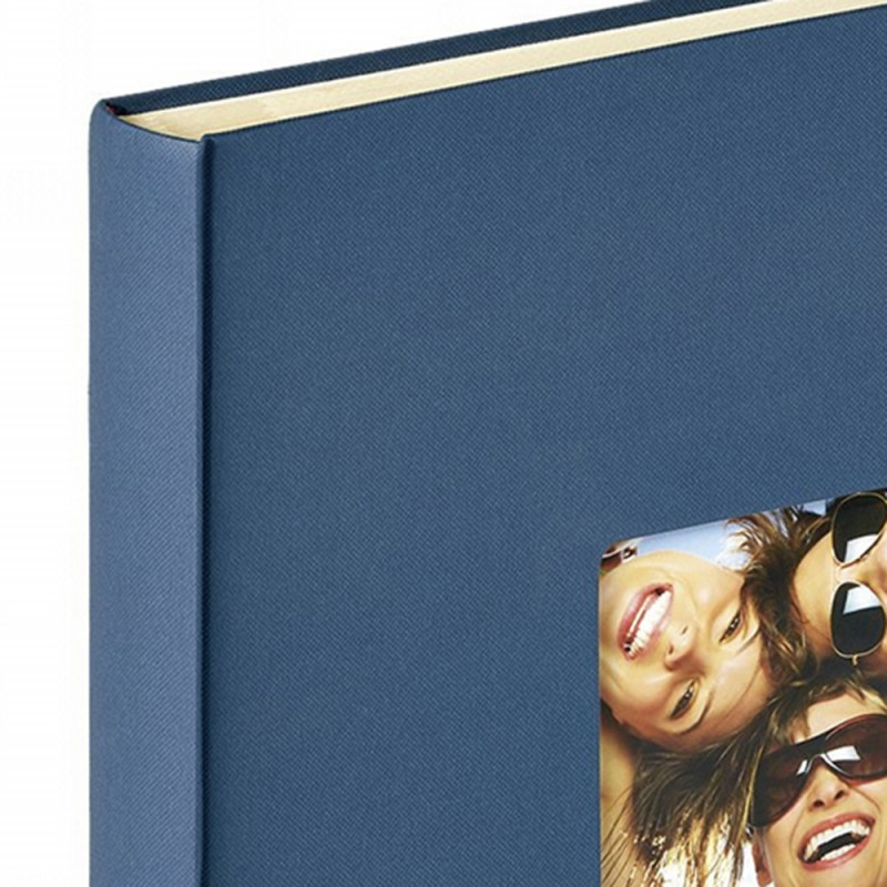 Album photo Fun bleu autocollant detail tranche