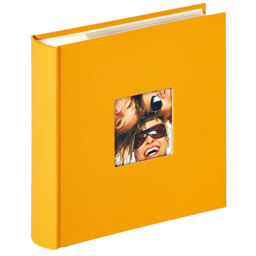 Album photo Walther Fun jaune 200 pochettes 10x15