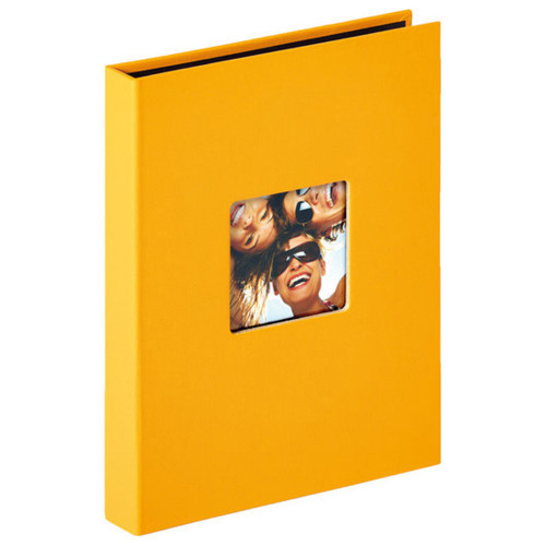 Mini album Fun jaune 24 pochettes 15x20