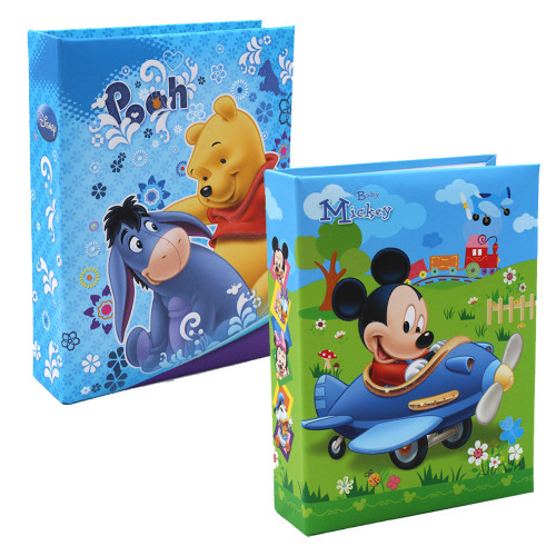 Lot de 2 mini albums photos Disney Mickey Winnie NA 60 pochettes 10X15