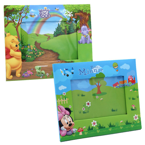 Lot de 2 cadres Minnie et Winnie 10x15 cm