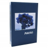 Album photo Bouquet bleu 200 pochettes 10X15 - Noir
