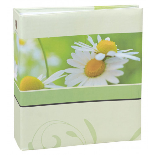 Album à pochettes Henzo Blossoms vert pour 200 photos 10x15