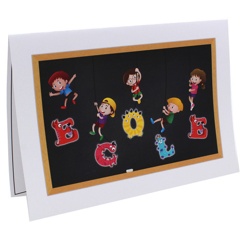 Cartonnage photo scolaire - Groupe 20x30 - Ecole