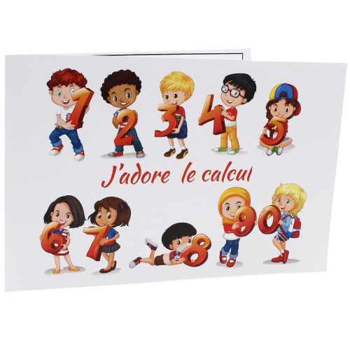 Cartonnage photo scolaire - Groupe 20x30 -18x25 - Calcul