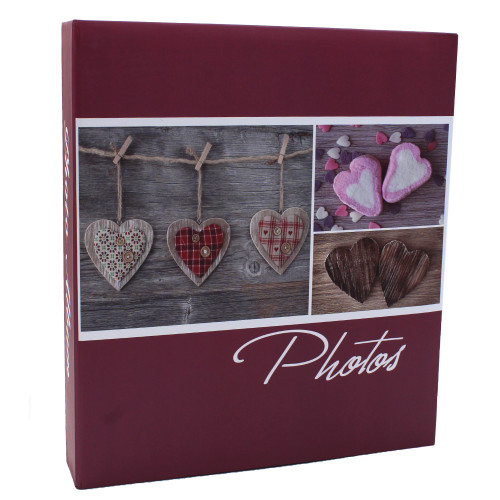 Album pochettes 13x18 Compliments 200 photos Bordeaux