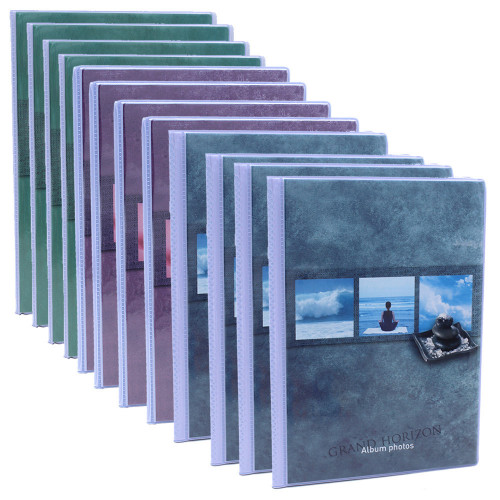 Lot de 12 albums photos Ariane Grand Horizon 64 pochettes 11x15