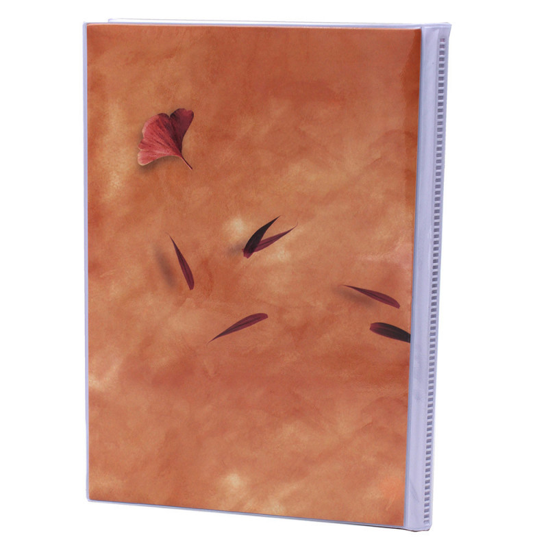 Lot de 12 albums  photos  Emotion 64 pochettes 11x15-orange dos