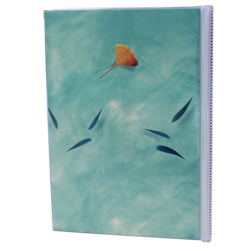 Lot de 12 albums  photos  Emotion 64 pochettes 11x15-vert foncé dos