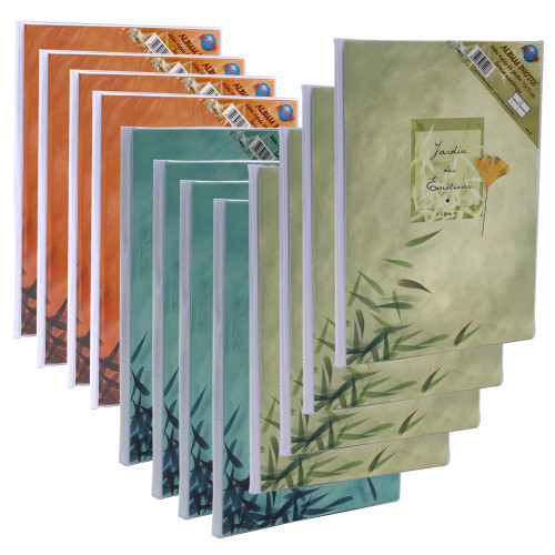 Lot de 12 albums photos Ariane Emotion 64 pochettes 11x15