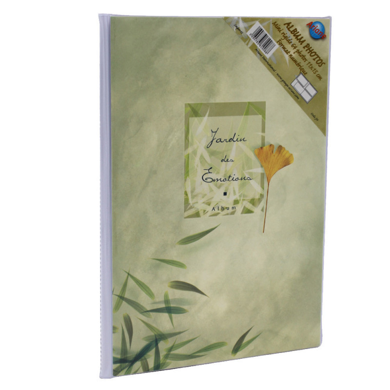 Lot de 12 albums  photos  Emotion 64 pochettes 11x15-vert clair