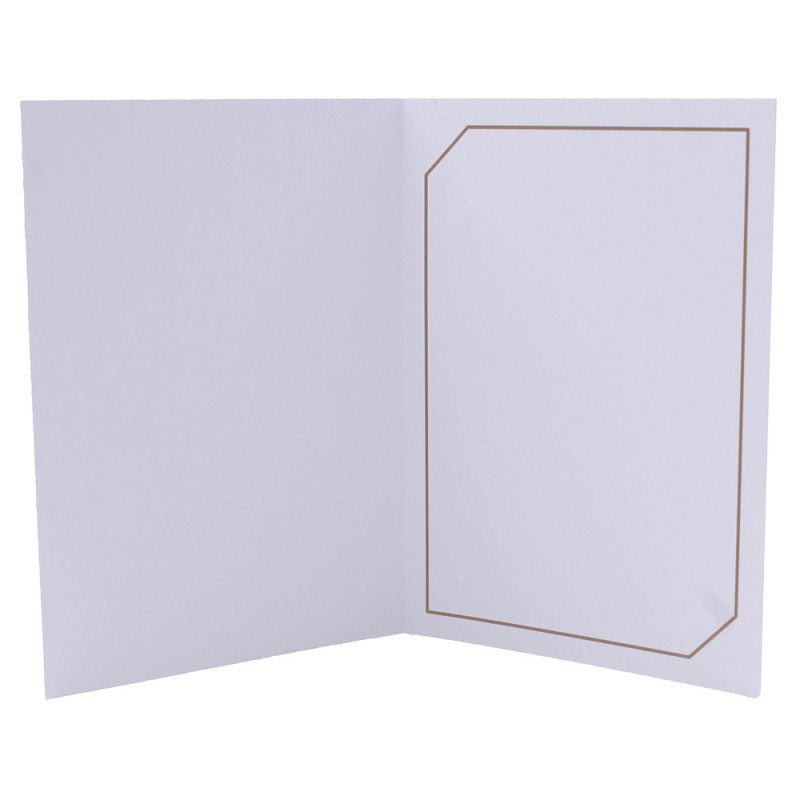 Cartonnage photo blanc - Serémange Taupe