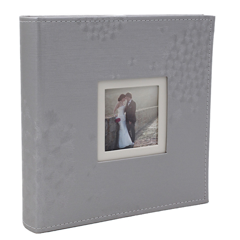 Lot de 2 albums photo Binary 200 pochettes 10X15-face gris clair