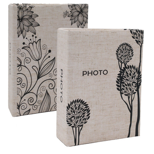 Lot de 2 albums photo CPC Simple 100 pochettes 10X15