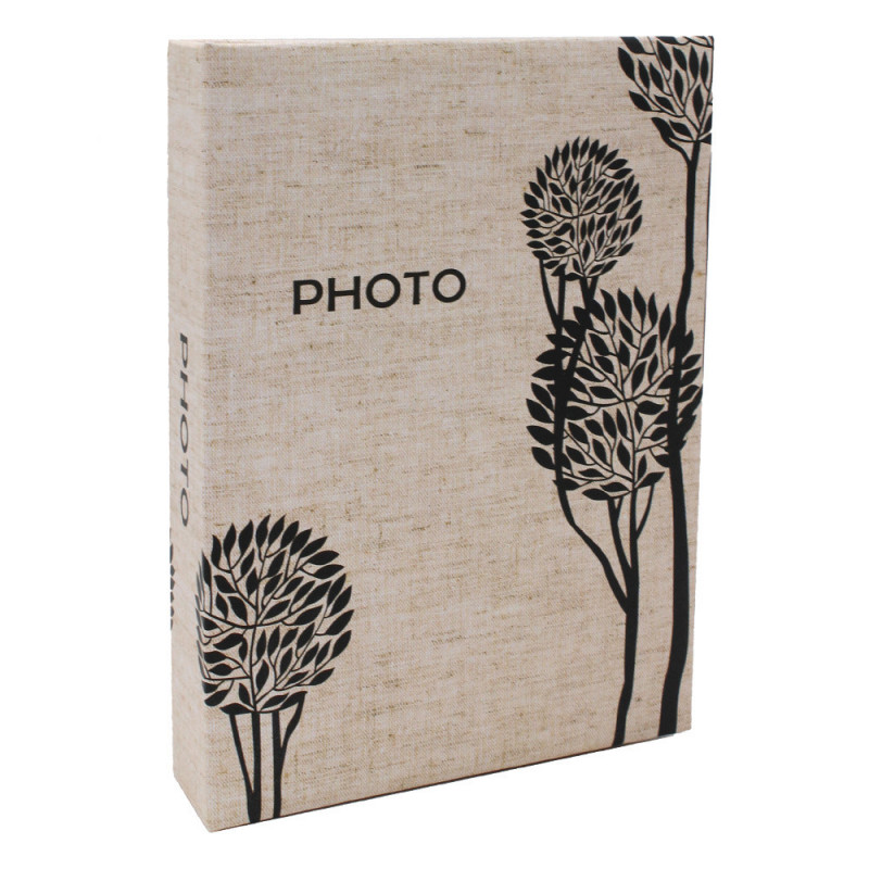 Lot de 2 albums photo Simple 200 pochettes 10X15-face arbres