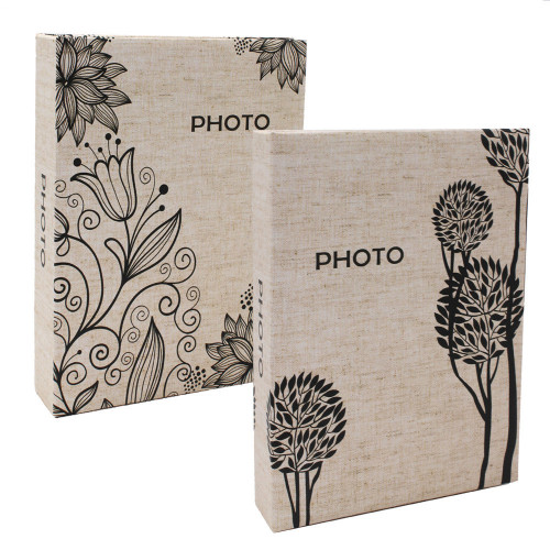 Lot de 2 albums photo CPC Simple 200 pochettes 10X15