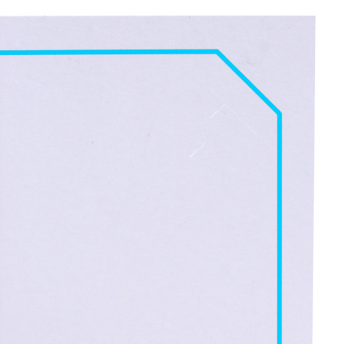 Cartonnage photo blanc - Hayange Bleu clair