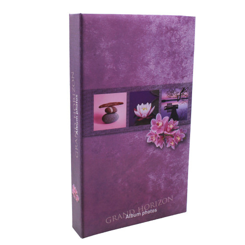 Album photo Grand Horizon violet 300 pochettes 11X15