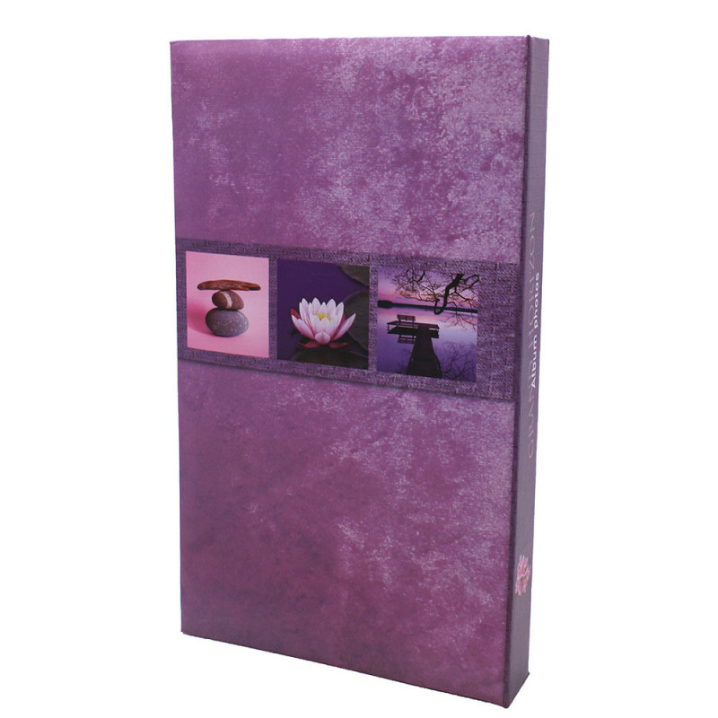 Lot de 5 albums photo Grand Horizon violet 300 pochettes 11X15-2d choix-dos