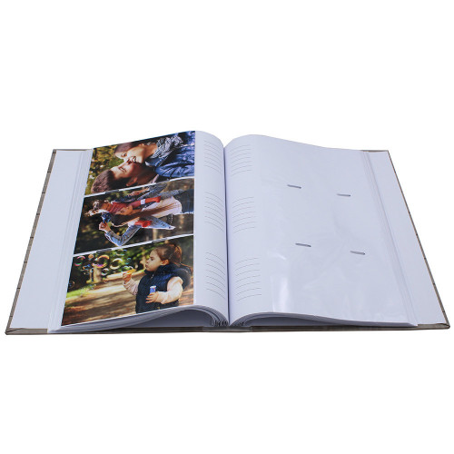 Album mariage Rétro Hearts 300 pochettes 10X15 ouvert avec photos
