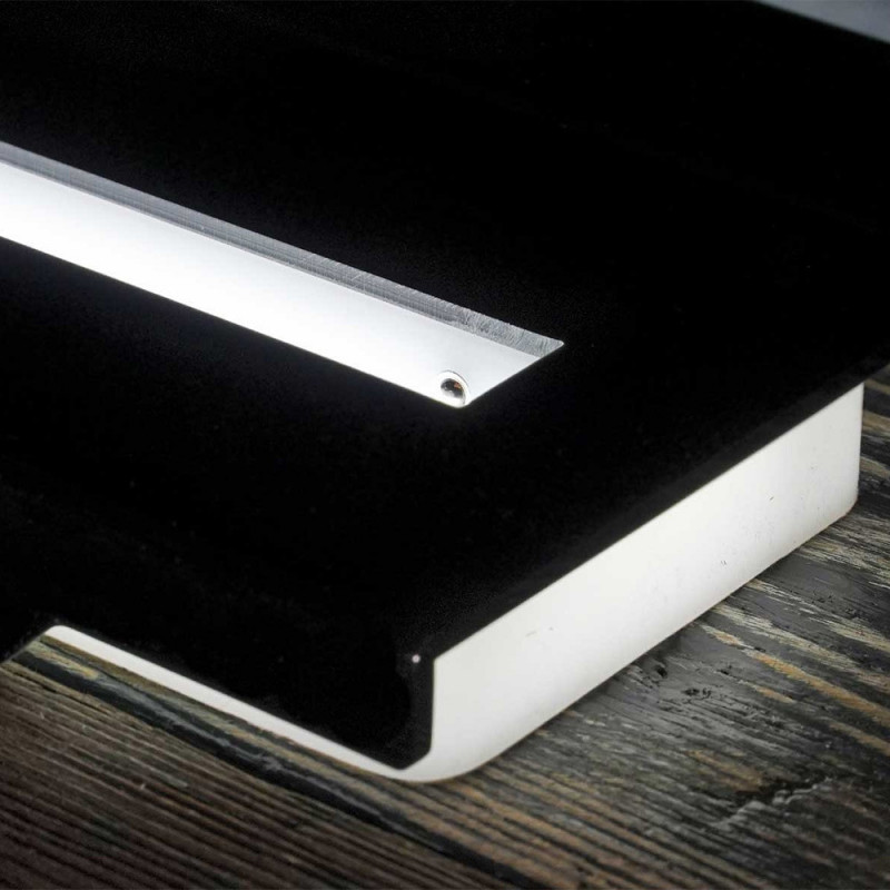 Socle lumineux Cadenza pour photo couleur 7,5x11 cm verticale détail