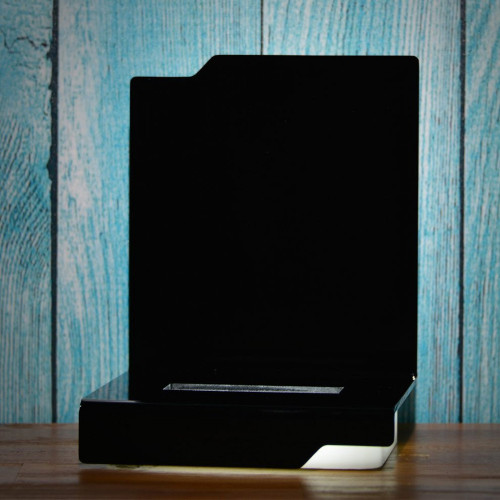Socle lumineux Cadenza pour photo couleur 7,5x11 cm verticale